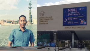 Estudantes são-tomenses na Rússia